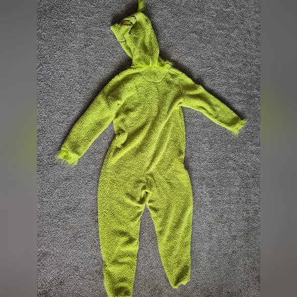 How The Grinch Stole Christmas Dr Seuss Adult Onesie - Picture 4 of 5